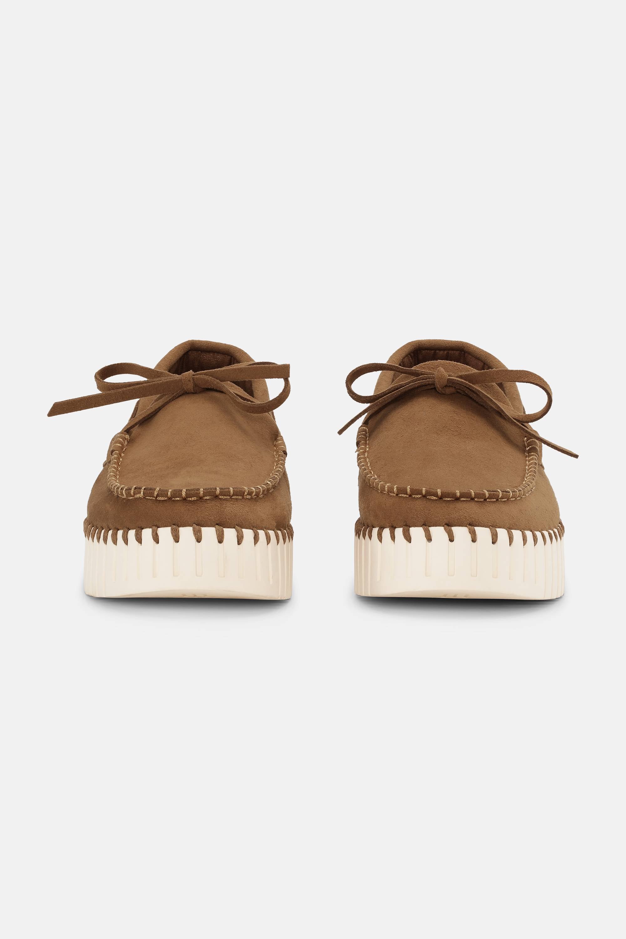 Tulip Sailor Shoe - Cashew Pearled Ivory